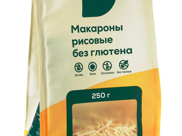 Макаронные изделия из рисовой муки. Вермишель.